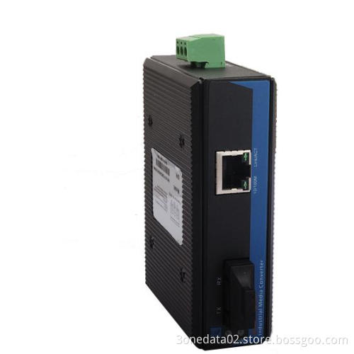 Industrial Grade Fiber Optic Media Converter